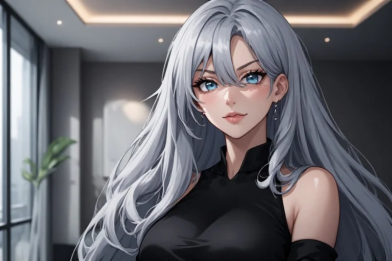 Shape Eye-Covering Bang Characters and Roleplay Freely