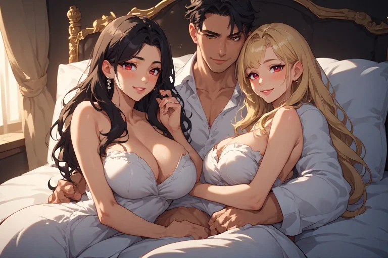 Design Two Women and One Man for Endless FFM Roleplay