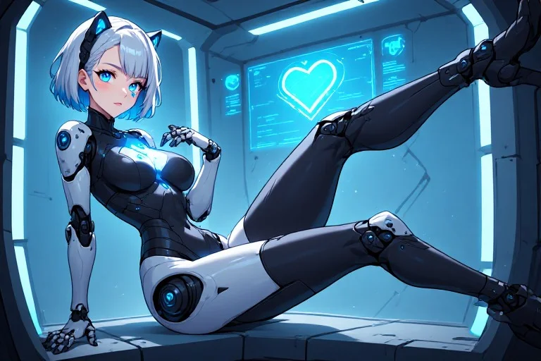 Responsiver Roboter-KI-Chat, der sich an Sie erinnert